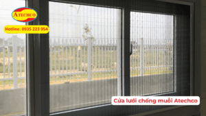 Cửa lưới chống muỗi cố định