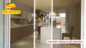 Ưu điểm của cửa lưới chống muỗi
