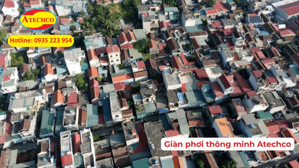 Giàn phơi thông minh Quận 5 - Giải pháp tiện lợi, tiết kiệm 3 Mật độ dân cư đông đúc ở Quận 5