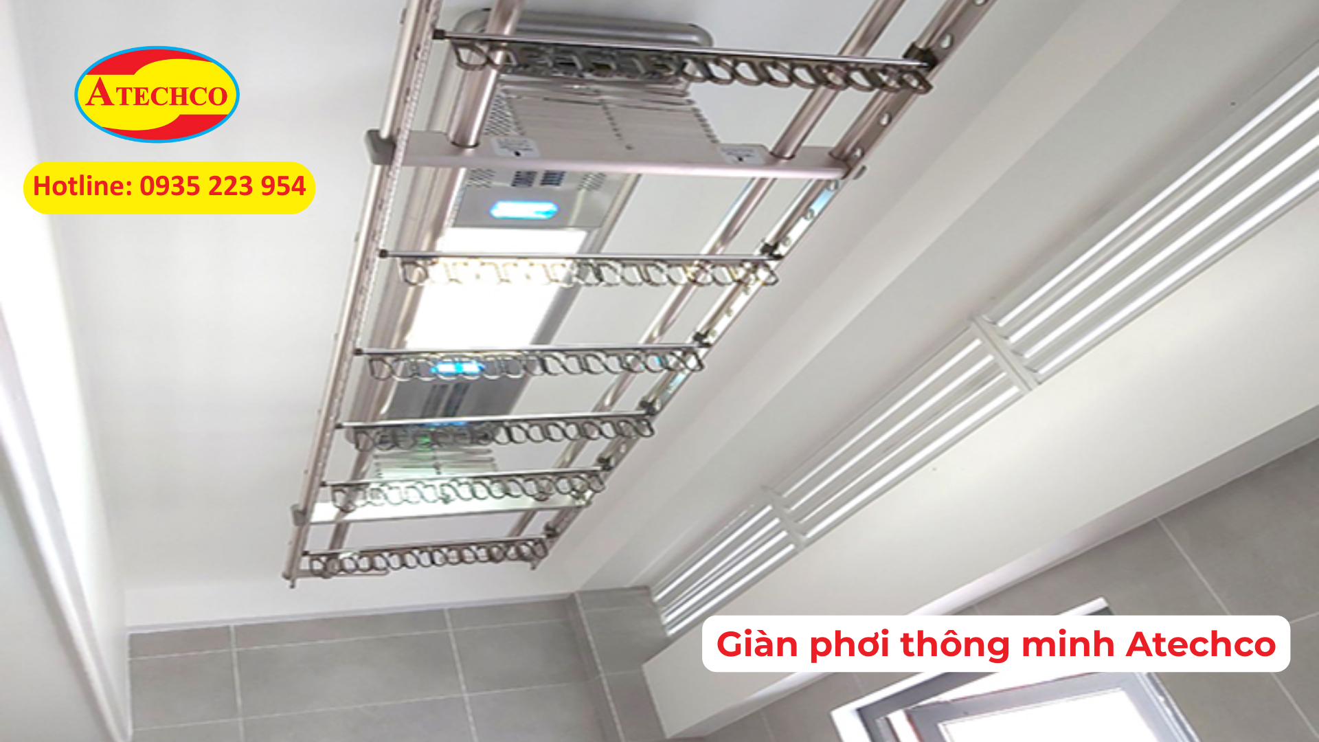 Giàn phơi thông minh Quận 12: Giải pháp tiết kiệm & hiệu quả 3 Các Mẫu Giàn Phơi Thông Minh Tại Atechco