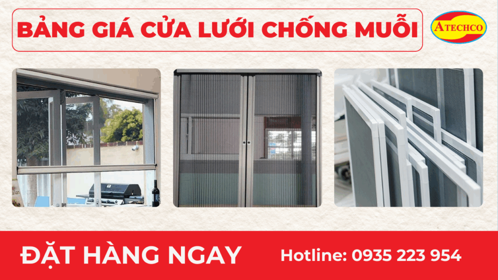 Cửa lưới chống muỗi Quận Gò Vấp – Giải pháp hiệu quả từ Atechco 11 Cửa lưới chống muỗi quận Gò Vấp.