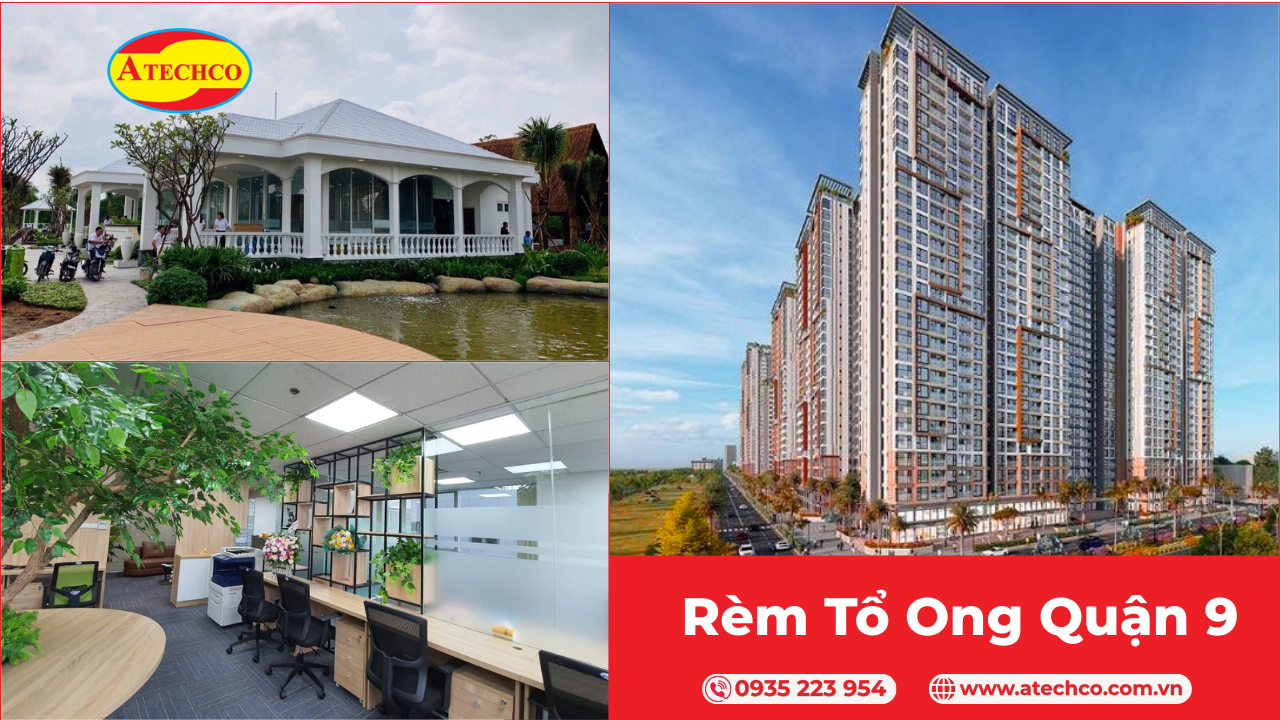 R&egrave;m tổ ong chống nắng tuyệt đối &ndash; Ph&ugrave; hợp căn hộ, nh&agrave; phố nhiều cửa k&iacute;nh
