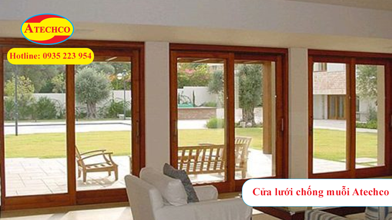 Cửa lưới chống muỗi quận G&ograve; Vấp.