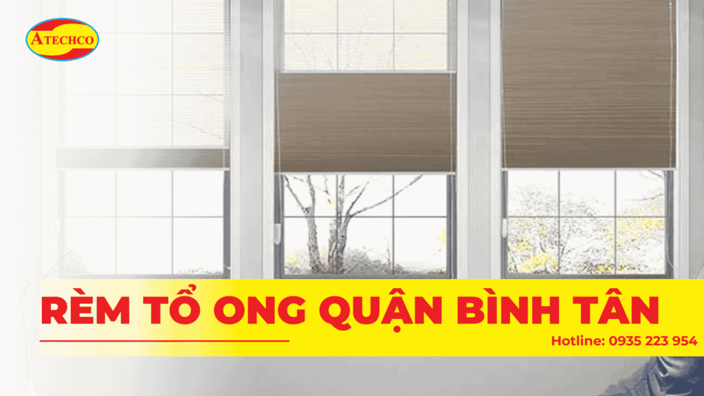 Rèm tổ ong quận bình tân