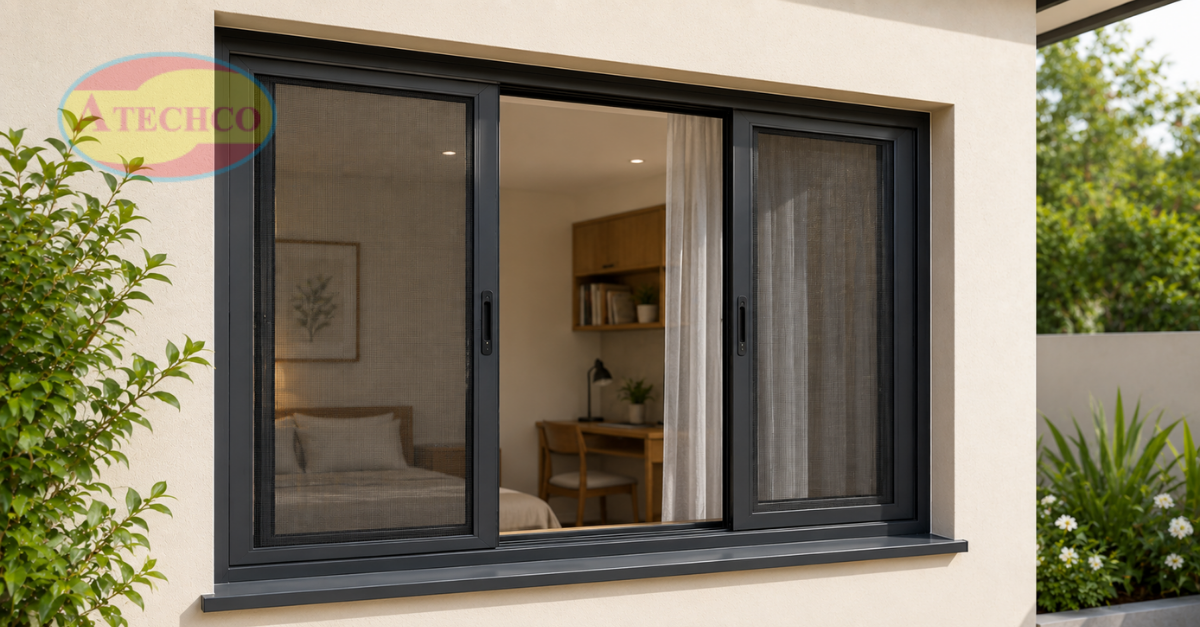 Lắp cửa lưới chống muỗi tại Huế