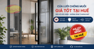 Cửa lưới giá tốt cho nhà Huế