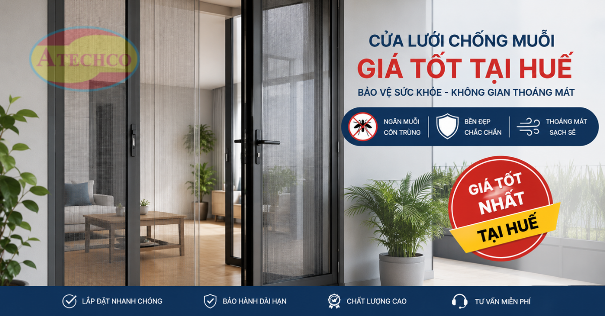 Cửa lưới gi&aacute; tốt cho nh&agrave; Huế