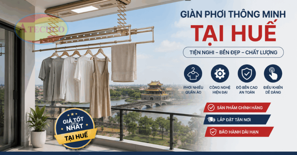 Giàn phơi thông minh giá tốt