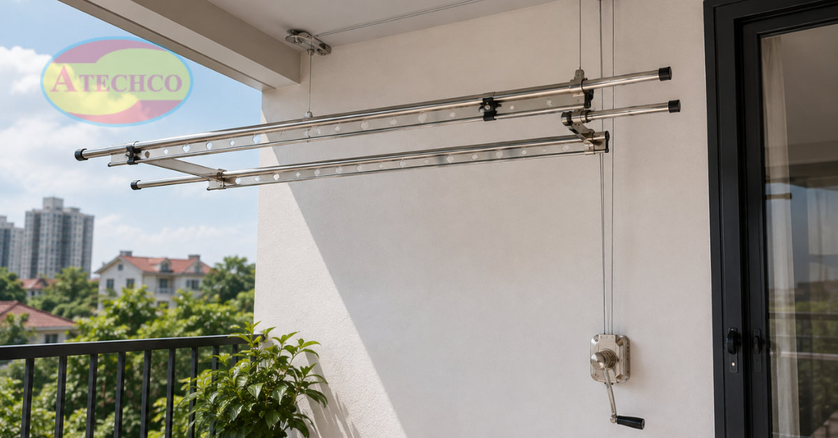 Lắp gi&agrave;n phơi chuy&ecirc;n nghiệp tận nh&agrave;