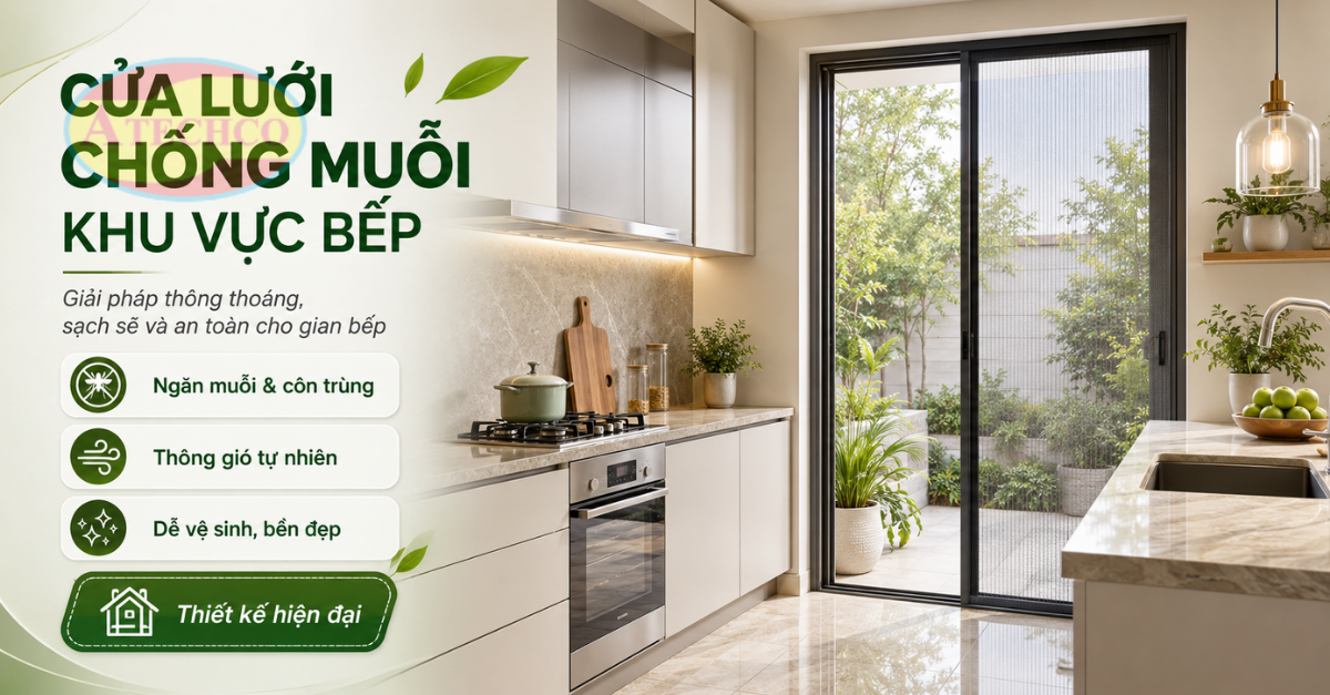 Cửa Lưới Chống Muỗi Bình Tân Giá Tốt, Lắp Đặt Tận Nơi Cửa lưới giúp không gian luôn thông thoáng