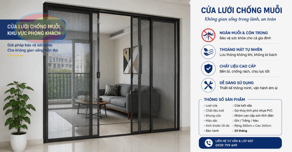 Lắp Cửa Lưới Chống Muỗi Quận Tân Phú Giá Tốt Lắp cửa lưới chống muỗi Quận Tân Phú