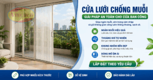 Atechco tư vấn cửa lưới phù hợp từng công trình