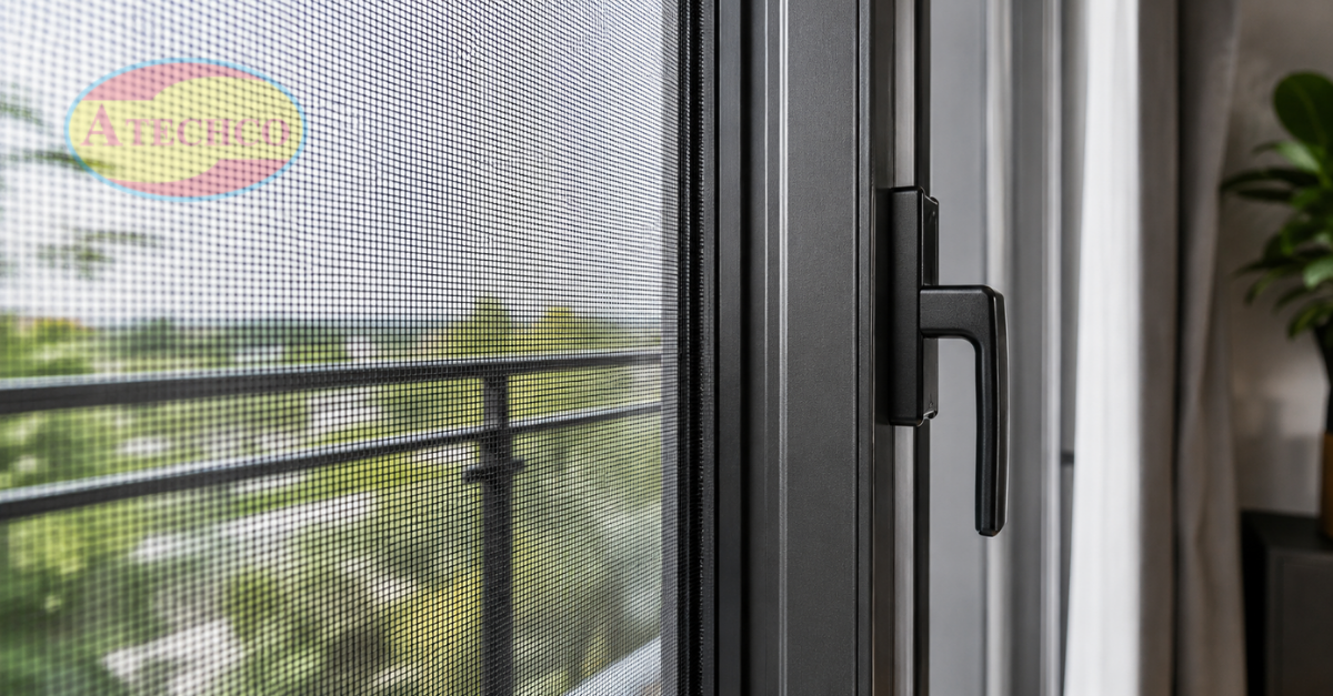 Báo Giá Cửa Lưới Chống Muỗi Tại HCM Mới Nhất, Chi Tiết Khung cửa lưới chắc chắn cho công trình hiện đại