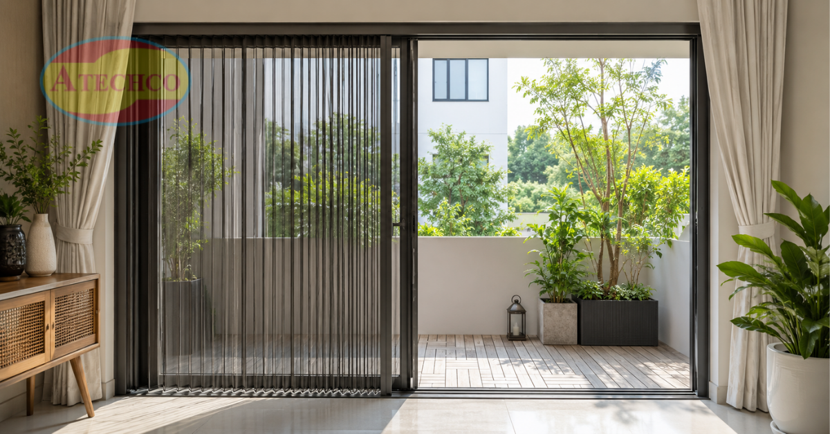Thi c&ocirc;ng cửa lưới theo k&iacute;ch thước thực tế tại Cần Thơ