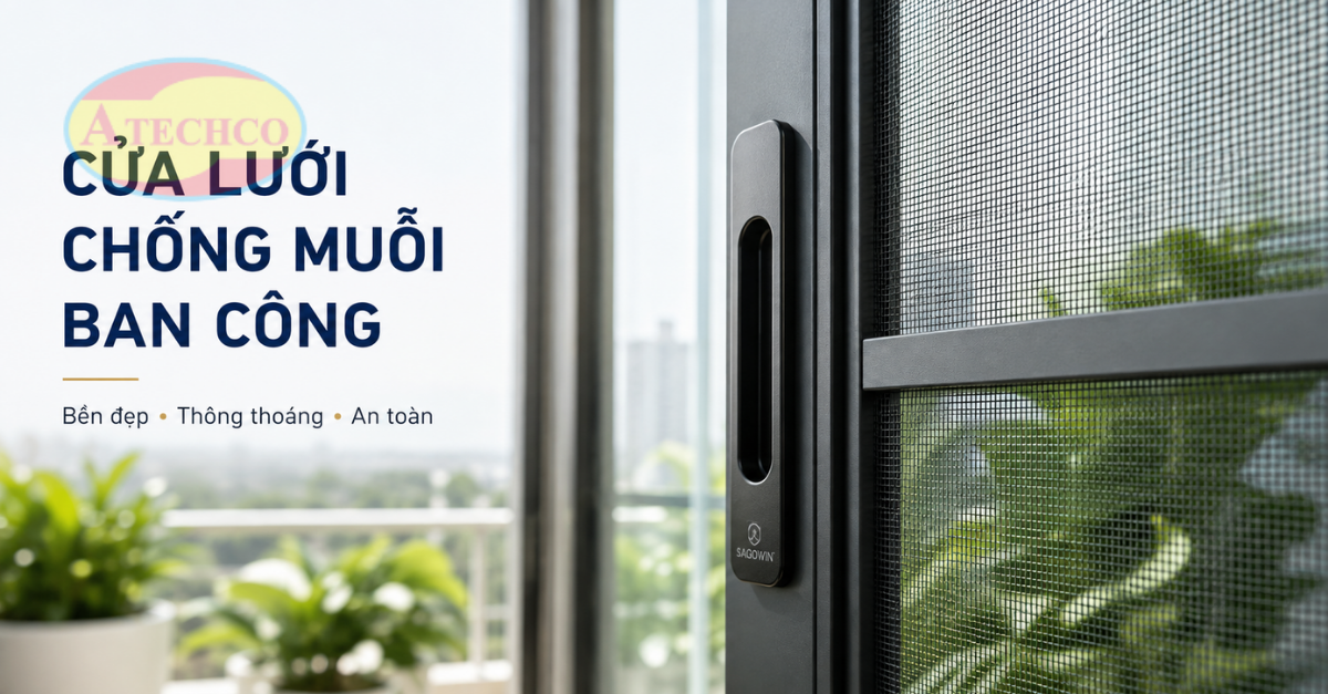 Cửa Lưới Chống Muỗi Long An Uy Tín, Bền Đẹp Cửa lưới chống muỗi Long An thông thoáng