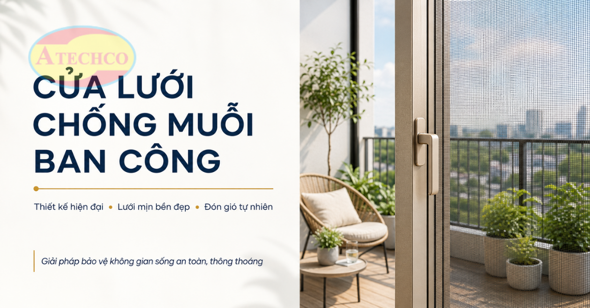 Cửa Lưới Chống Muỗi Tiền Giang Uy Tín, Bền Đẹp Mẫu cửa lưới mở quay tiện lợi khi sử dụng