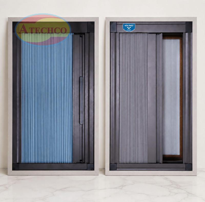 rèm tổ ong cửa sổ