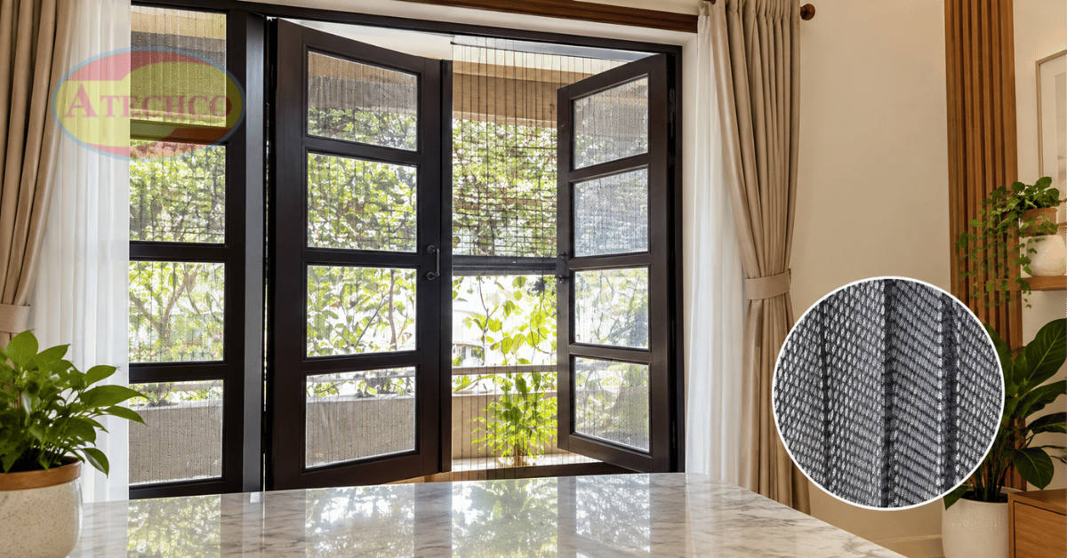 Lắp đặt cửa lưới chống muỗi Đồng Nai uy tín, bền đẹp Cửa chống muỗi giúp không gian luôn thông thoáng